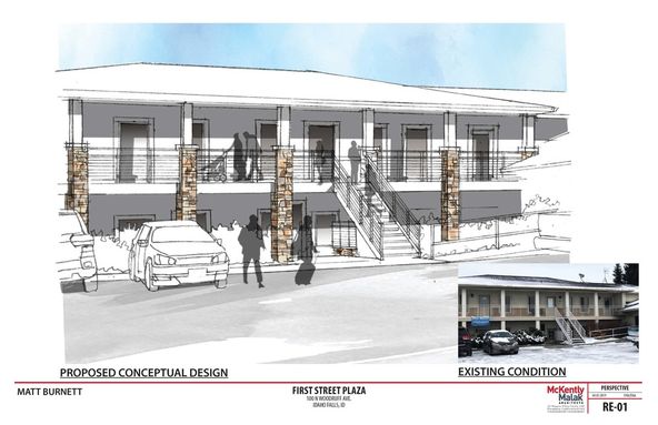 First Street Plaza: 100 N Woodruff Ave, Idaho Falls, ID 83401